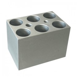 Block, 6 x 5ml conical...