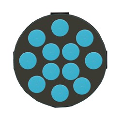 Optional foam rack, 12 x 15ml