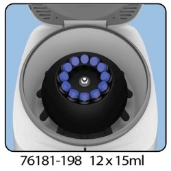 Optional 12 x 15ml rotor...