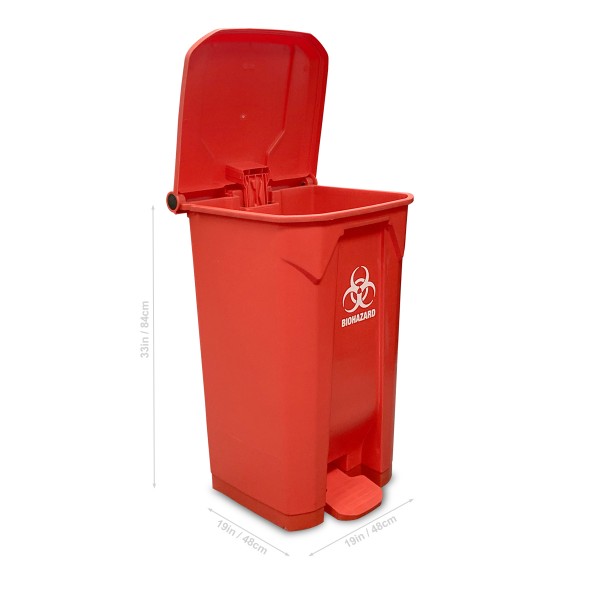 Biohazard Bin XL, large, 23...