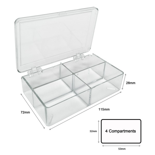 MultiBox™, 4 compartments,...
