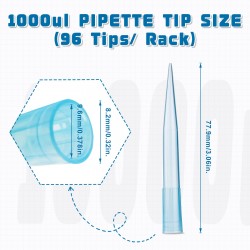BIOLOGIX 1000µL BLUE...