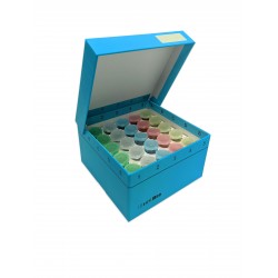Cardboard freezer box with...