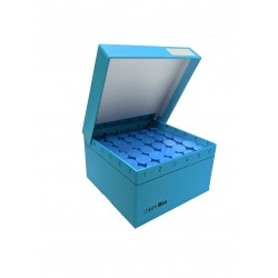Cardboard freezer box with...