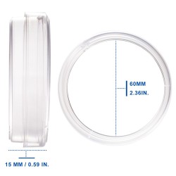 BIOLOGIX 60X15MM CLEAR...