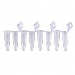 PCR 8-Strips. 0.2ml with...
