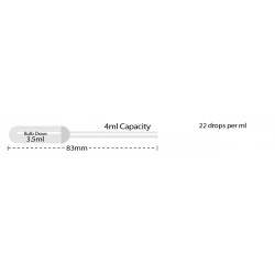 Transfer pipette, 4mL,...