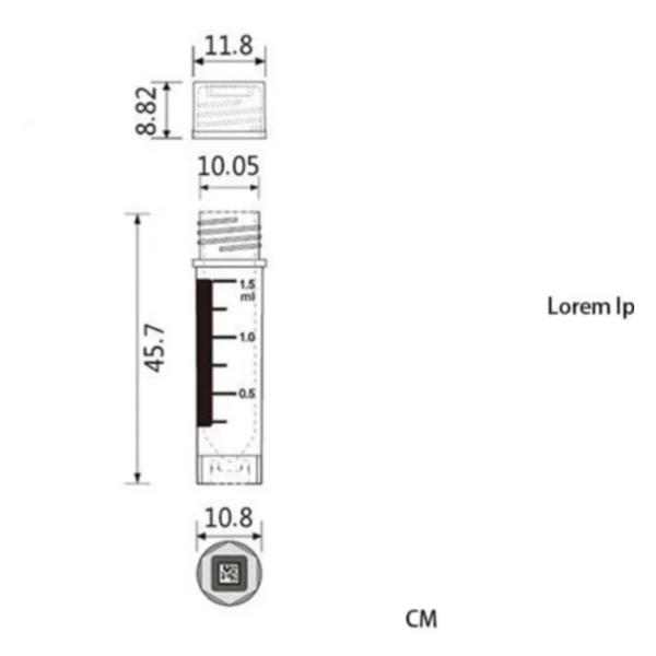 CRYOKING 1.5ML CLEAR...