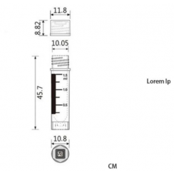 CRYOKING 1.5ML VIAL, CLEAR...