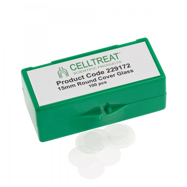 15mm Round Cover Glass,...