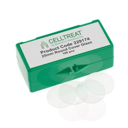 25mm Round Cover Glass,...