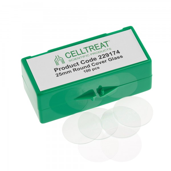 25mm Round Cover Glass,...