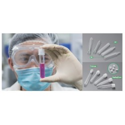 FlowTube dual cap, 14 mL,...